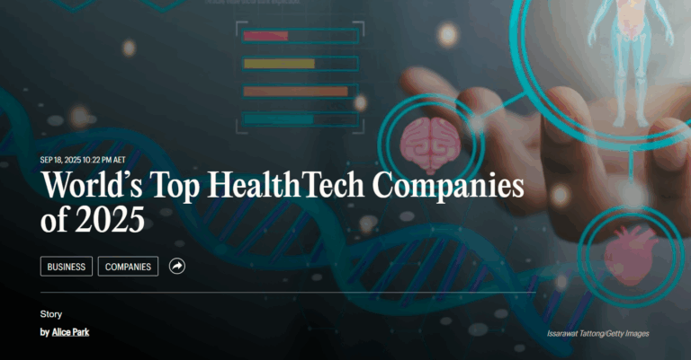 TIME has named Magentus as one of the World’s Top HealthTech Companies of 2025.